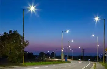 Lâmpada solar para luz de rua