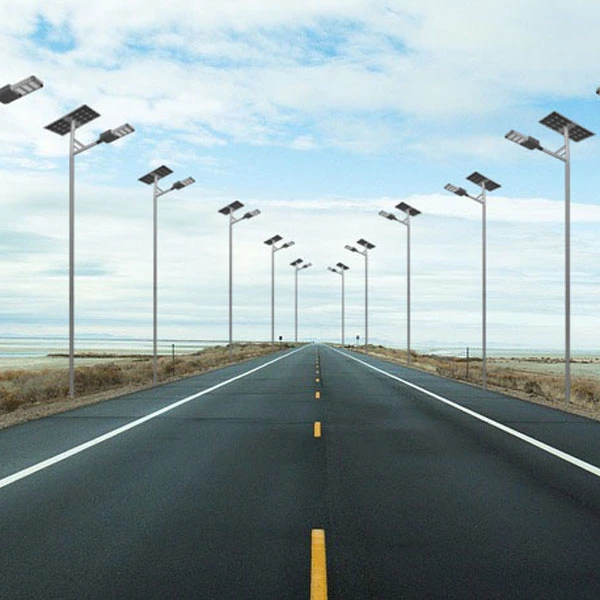 China tudo em duas vantagens de luz de rua solar